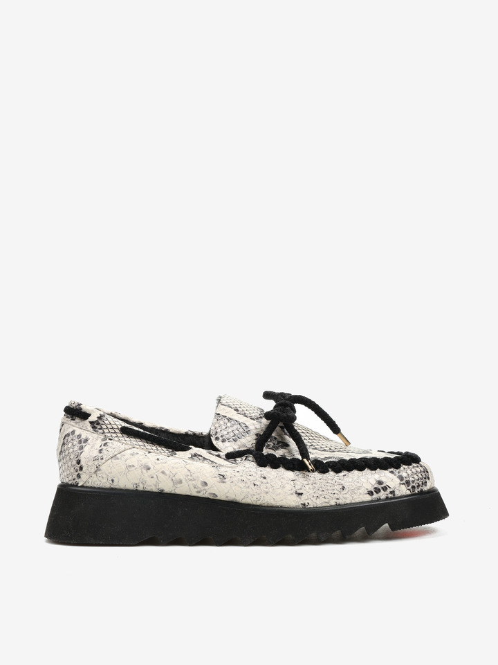 MOKASYNY W ZWIERĘCE WZORY HEGO'S MILANO