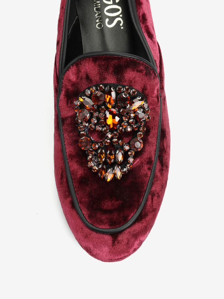 WELUROWE MOKASYNY HEGO'S MILANO