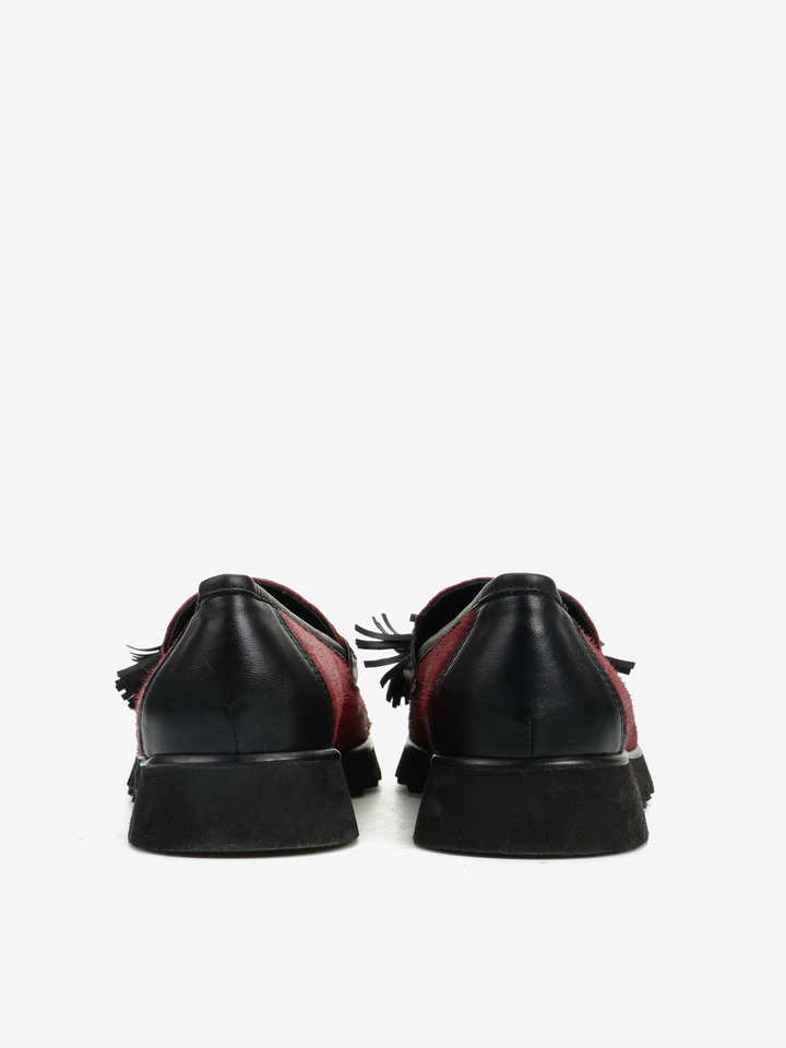 BORDEOWE MOKASYNY HEGO'S MILANO