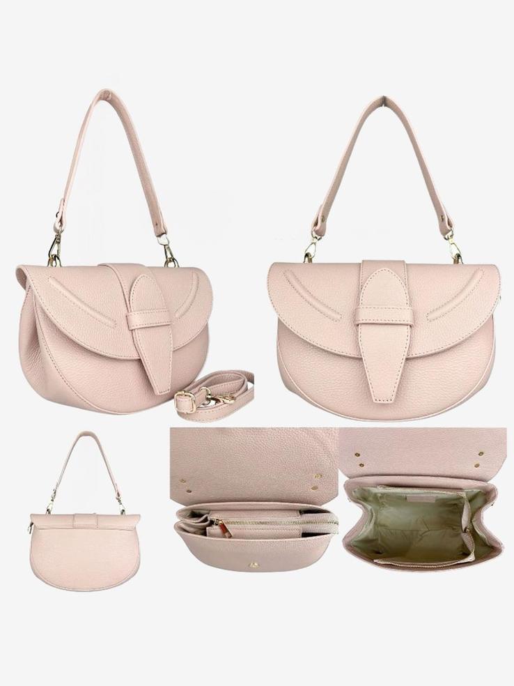 TOREBKA DAMSKA HEGO'S MILANO 1375 MARTELLATO CAPPUCCINO