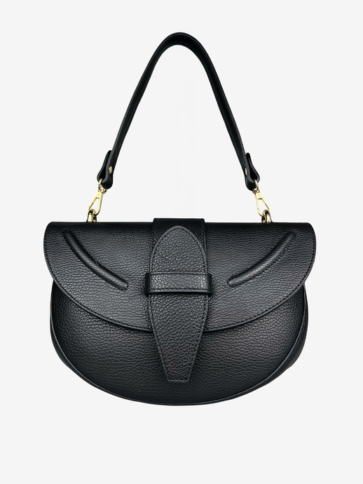 TOREBKA DAMSKA HEGO'S MILANO 1375 MARTELLATO NERO