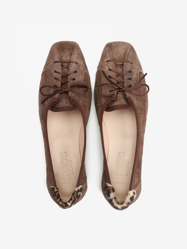 BALERINY HEGO'S MILANO 2087-SC COCCO CHOKO