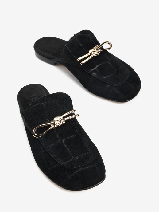 KLAPKI HEGO'S MILANO 2085 COCCO NERO