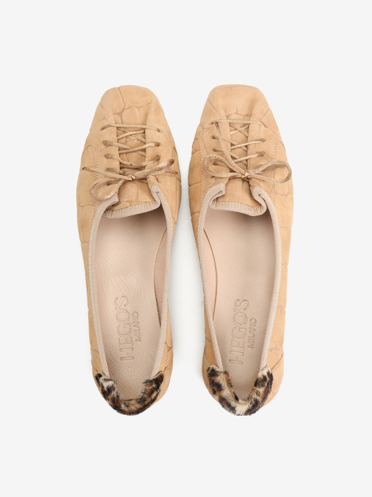 BALERINY HEGO'S MILANO 2087-SC COCCO SKIN