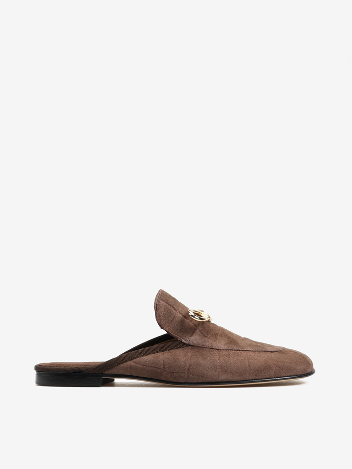 BRĄZOWE KLAPKI HEGO'S MILANO