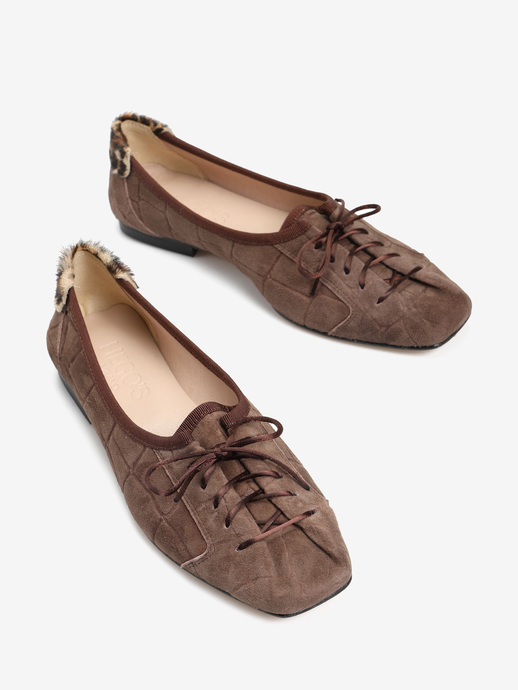 BALERINY HEGO'S MILANO 2087-SC COCCO CHOKO