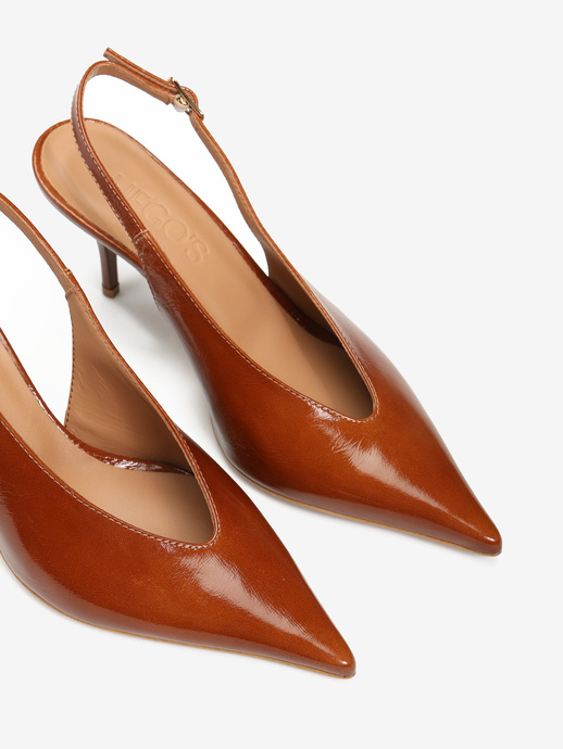 SZPILKI HEGO'S MILANO LILITH-1 VENEZIA CORTECCIA