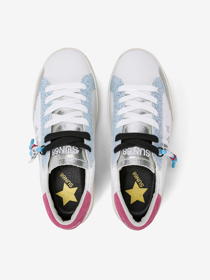 SKÓRZANE SNEAKERSY SUN68