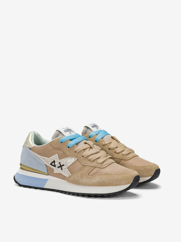BEŻOWE SNEAKERSY SUN68