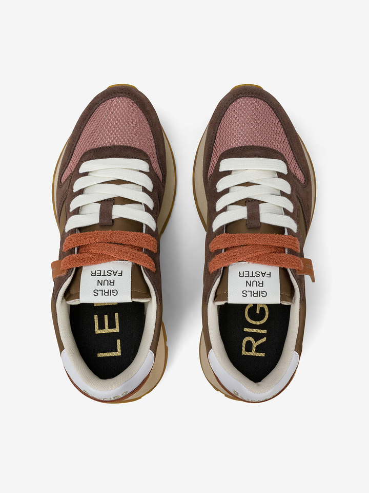 BRĄZOWE SNEAKERSY SUN68