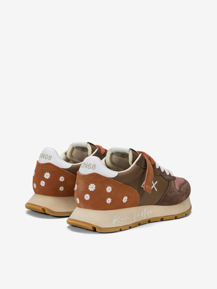 BRĄZOWE SNEAKERSY SUN68