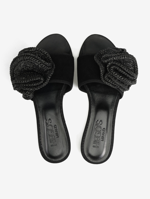 KLAPKI HEGO'S MILANO 2046 SILKY NERO