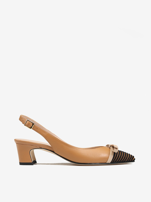 CZÓŁENKA HEGO'S MILANO 2061 NAPPA BISCOTTO