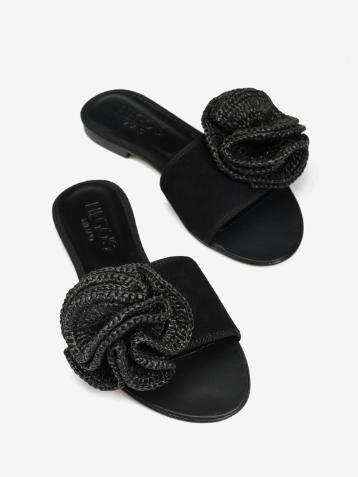 KLAPKI HEGO'S MILANO 2046 SILKY NERO