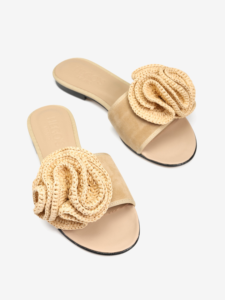 KLAPKI Z KWIATEM HEGO'S MILANO