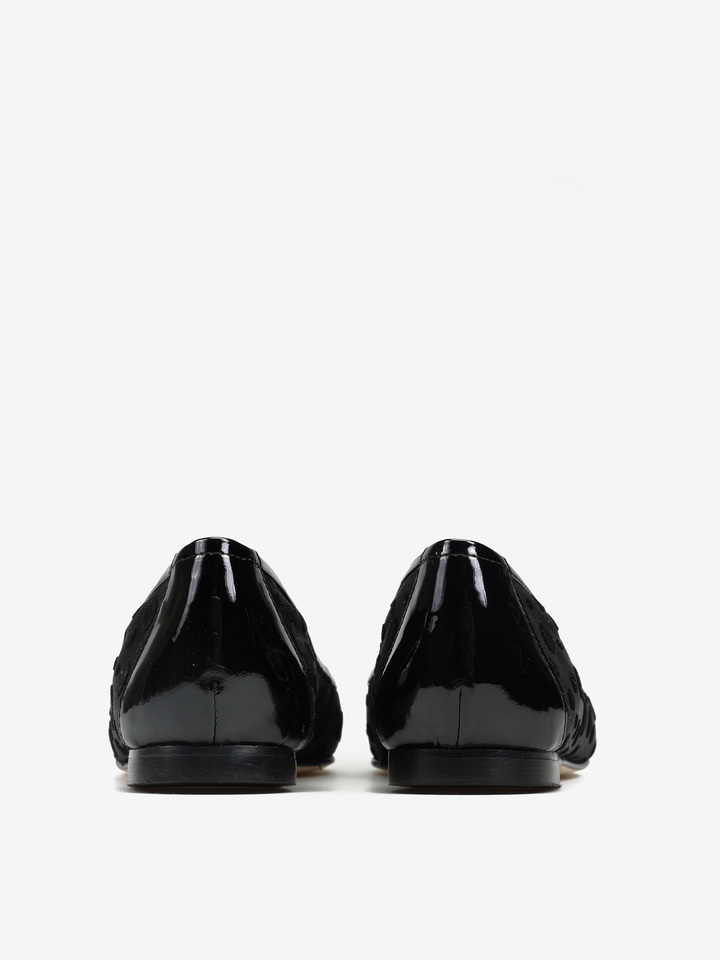 CZARNE BALERINY  HEGO'S MILANO