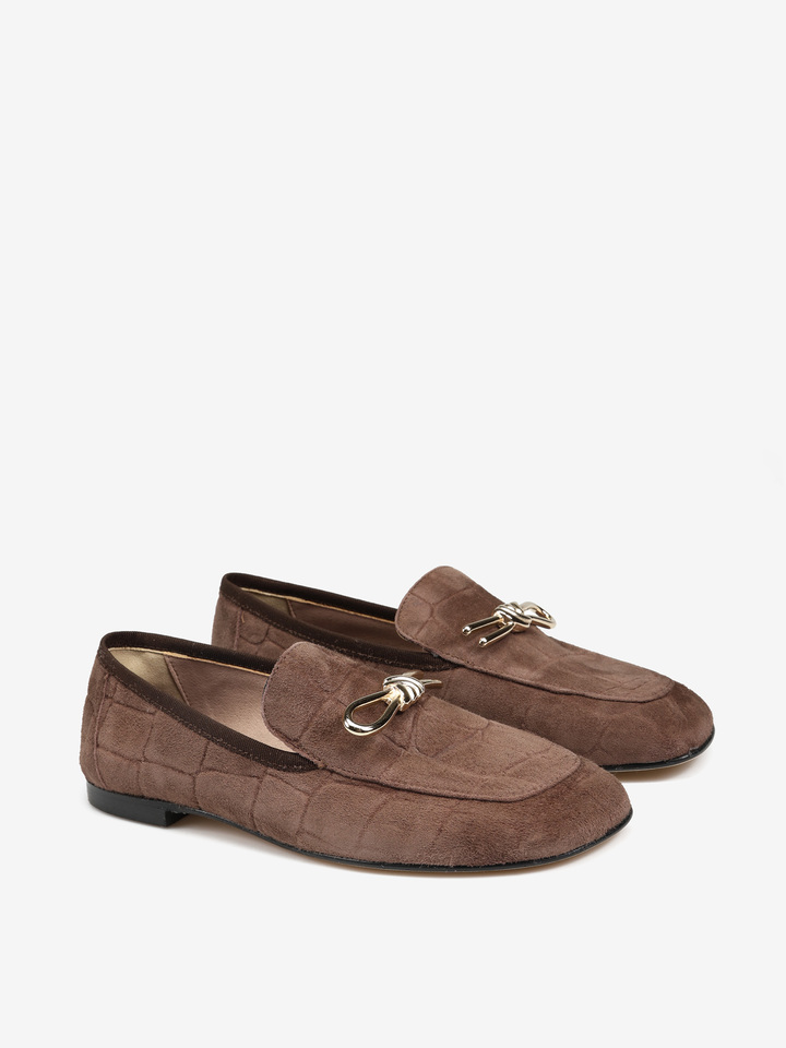 BRĄZOWE MOKASYNY HEGO'S MILANO