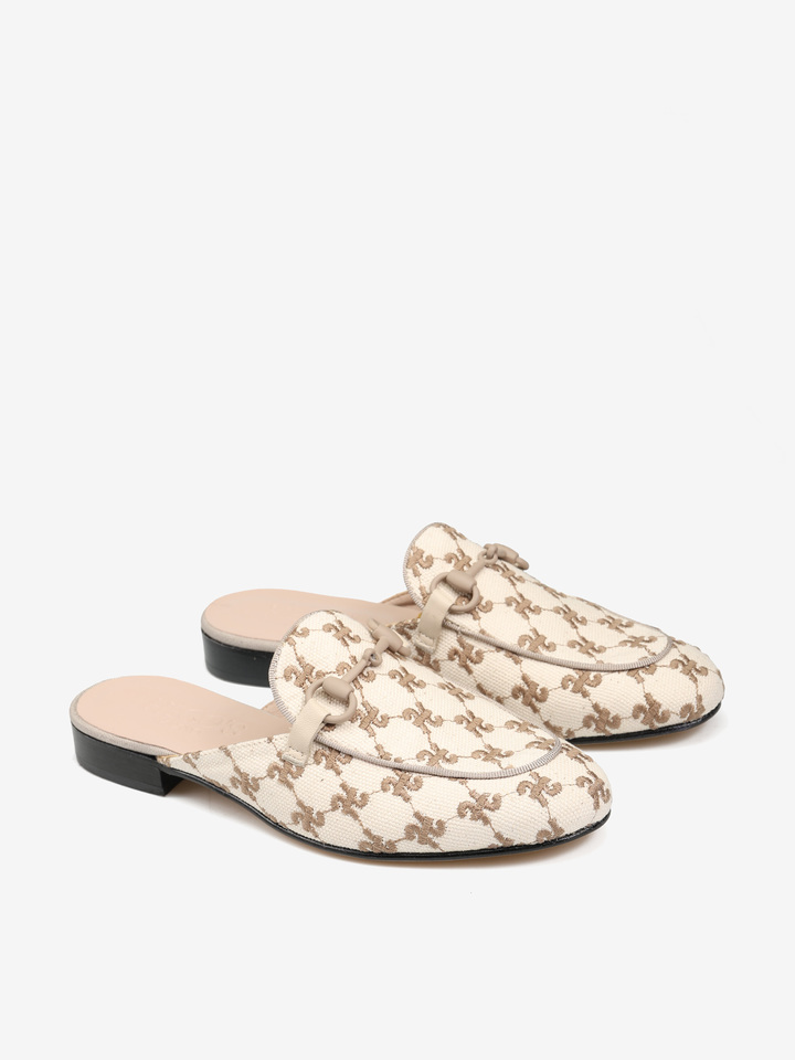 BEŻOWE KLAPKI HEGO'S MILANO