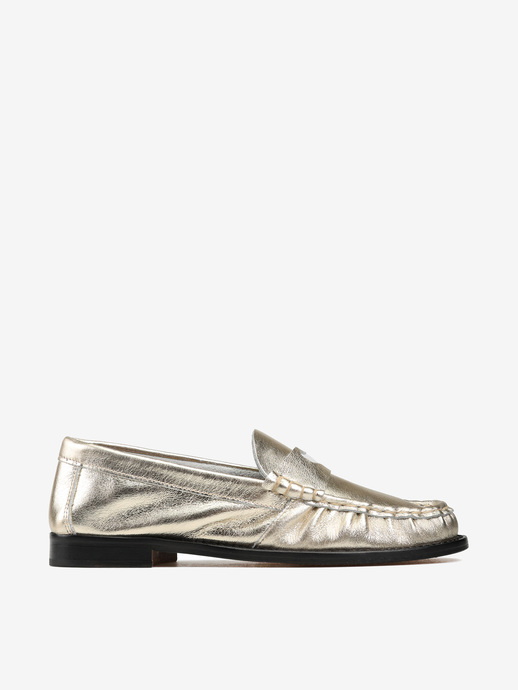 MOKASYNY HEGO'S MILANO 3601 LAMINATO PLATINO