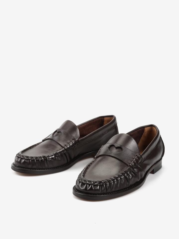 BRĄZOWE MOKASYNY HEGO'S MILANO