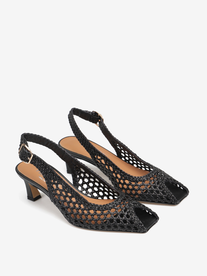 SZPILKI Z ODKRYTYMI PALCAMI HEGO'S MILANO