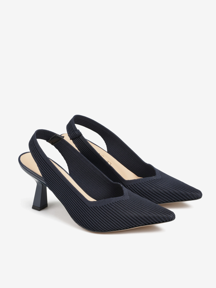 GRANATOWE SZPILKI HEGO'S MILANO