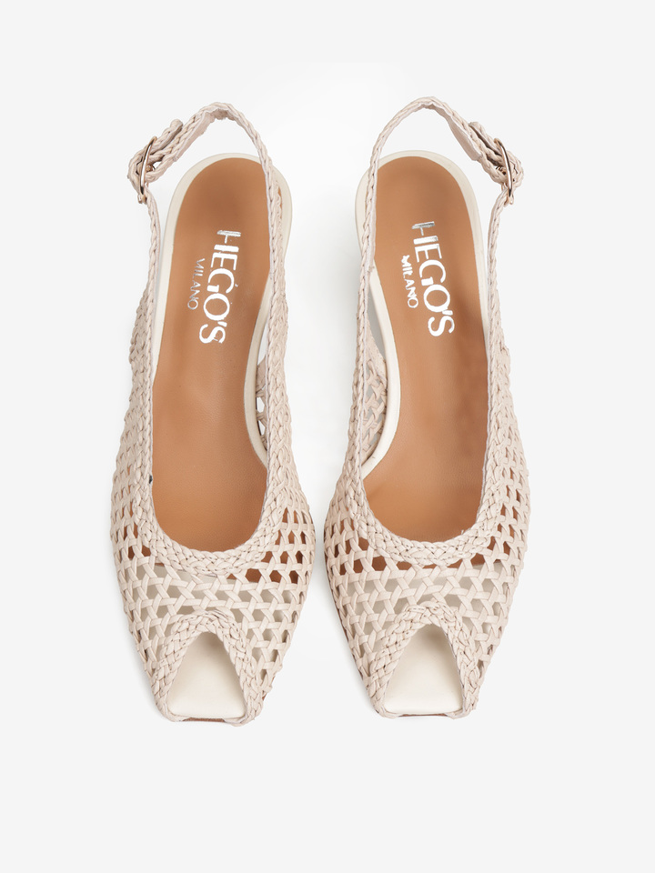 KREMOWE SZPILKI HEGO'S MILANO