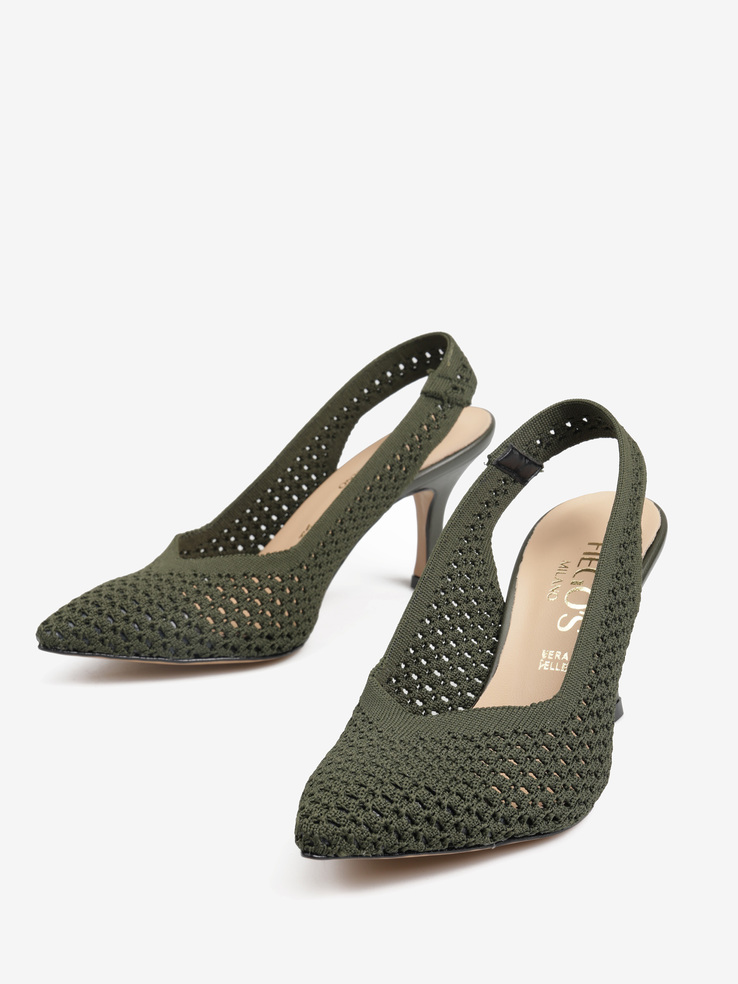 SZPILKI HEGO'S MILANO 2164M184 MAGL VERDE