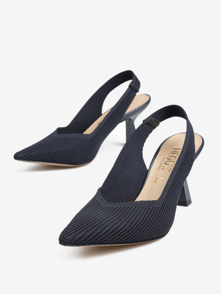 GRANATOWE SZPILKI HEGO'S MILANO