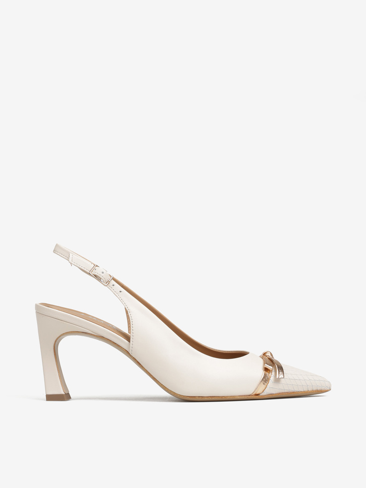 SZPILKI HEGO'S MILANO R1330 NAPPA MILK