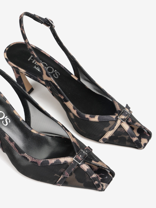 SZPILKI HEGO'S MILANO R1606 ZANZARIERA NERA