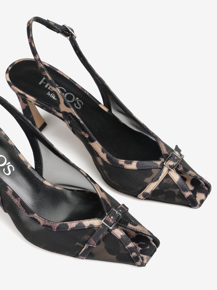 SZPILKI HEGO'S MILANO R1606 ZANZARIERA NERA