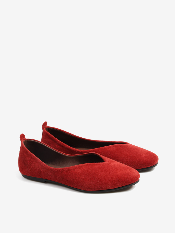 CZERWONE BALERINY  HEGO'S MILANO