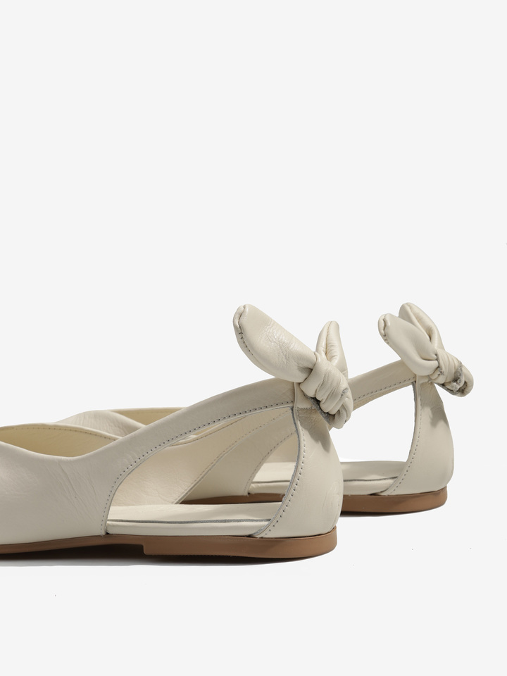 BALERINY Z KOKARDKĄ Z TYŁU HEGO'S MILANO