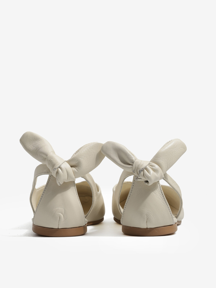 BALERINY Z KOKARDKĄ Z TYŁU HEGO'S MILANO