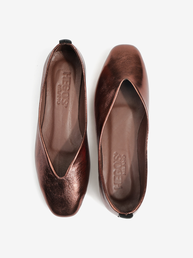 BALERINY HEGO'S MILANO 1921 LAMINATO BRONZO