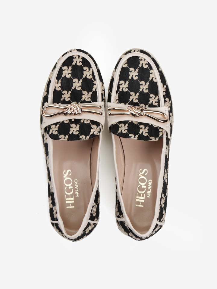 MOKASYNY Z HAFTAMI HEGO'S MILANO