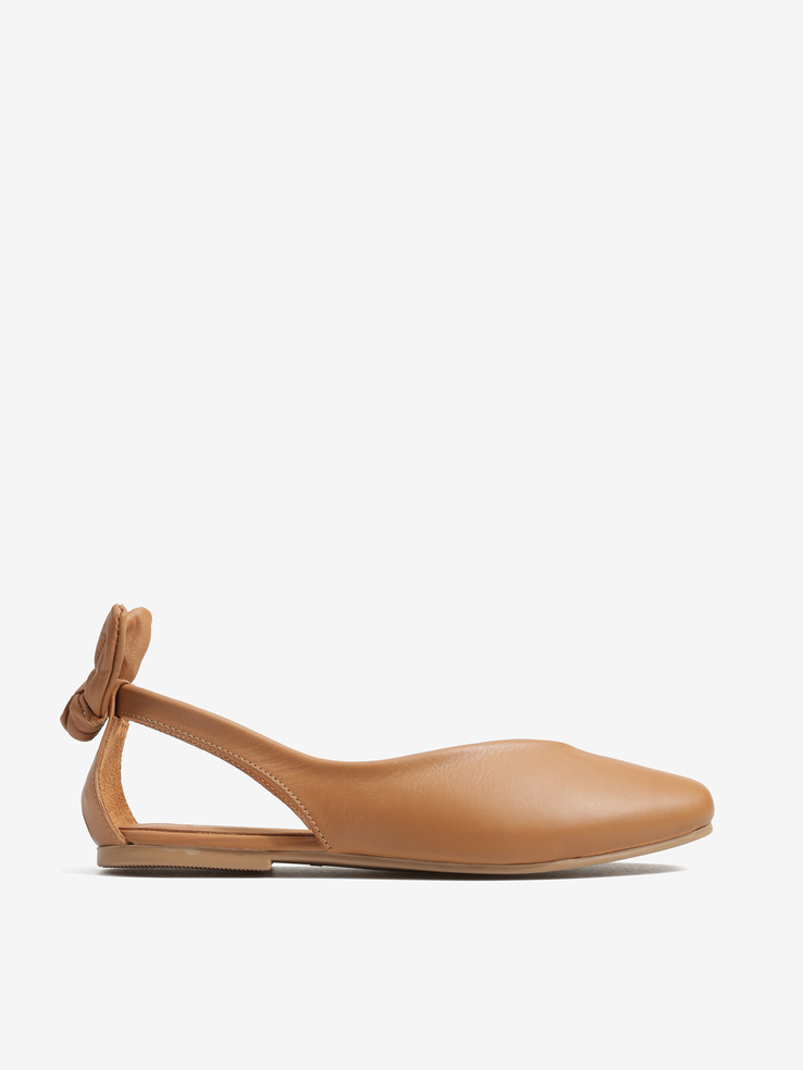 BALERINY HEGO'S MILANO 1940 NAPPA COCONUT