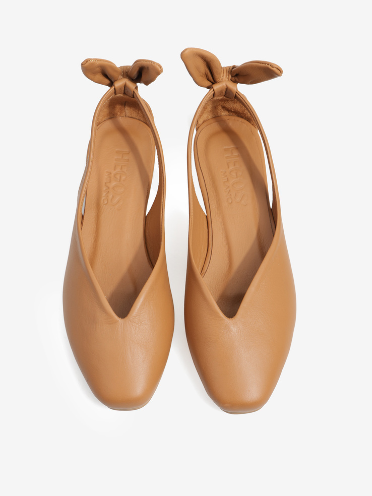 BALERINY HEGO'S MILANO 1940 NAPPA COCONUT