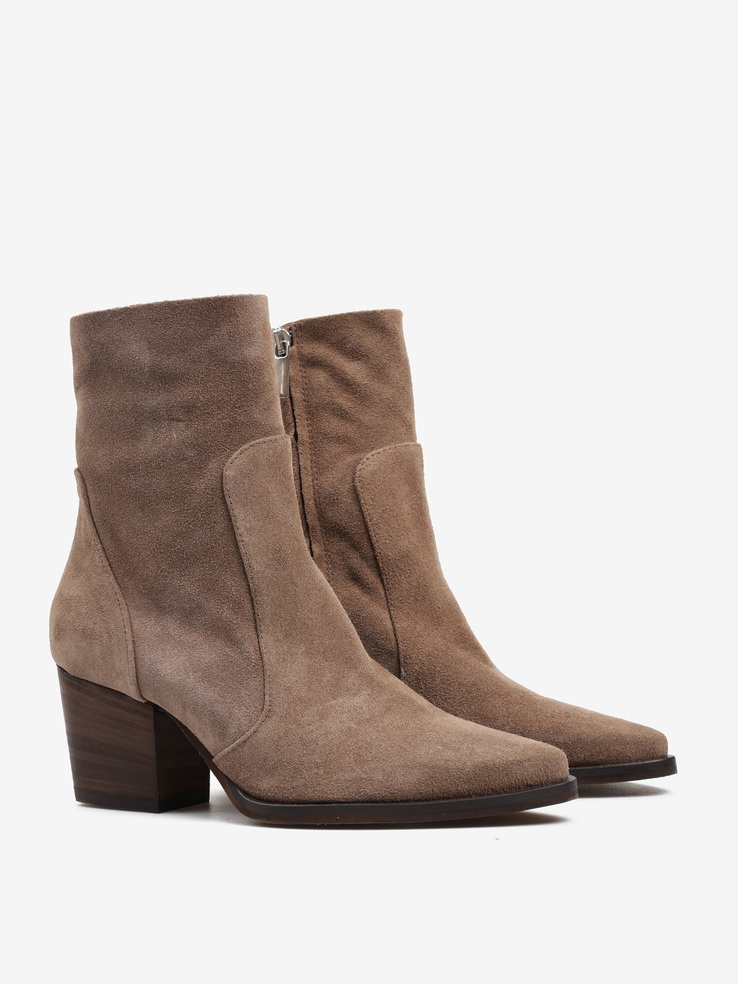 KOWBOJKI HEGO'S MILANO LUNA-12 VELOUR TAUPE