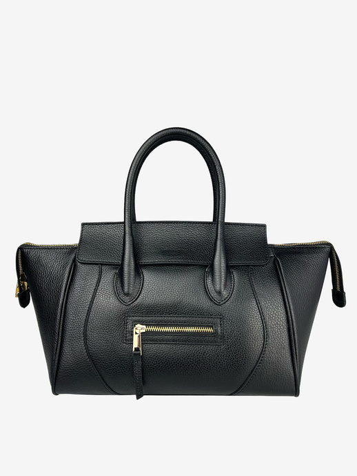 TOREBKA DAMSKA HEGO'S MILANO 9204 MARTELLATO NERO