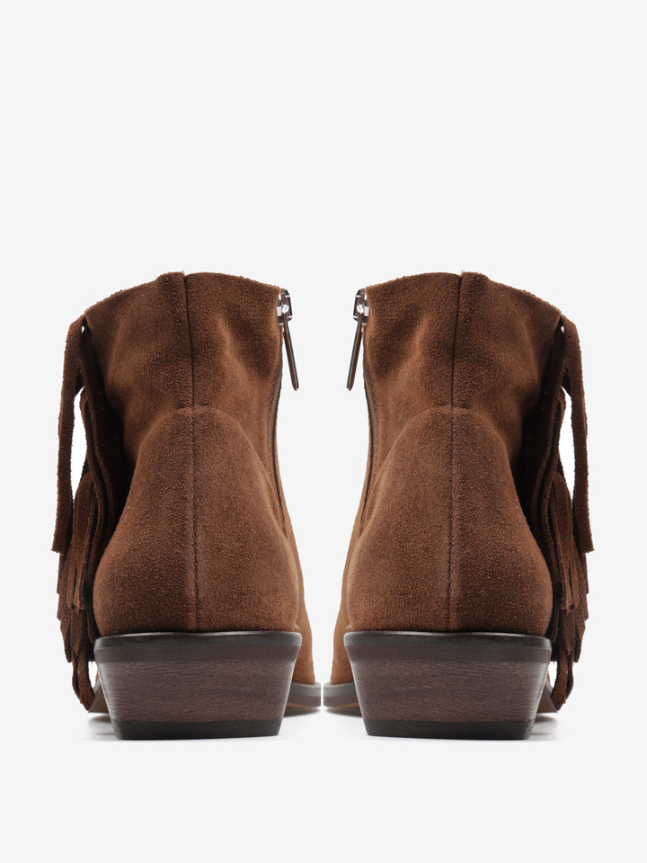 BRĄZOWE KOWBOJKI HEGO'S MILANO