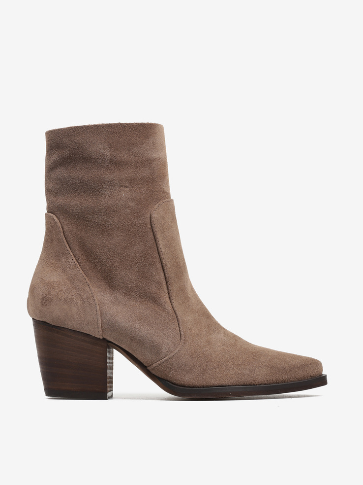 KOWBOJKI HEGO'S MILANO LUNA-12 VELOUR TAUPE