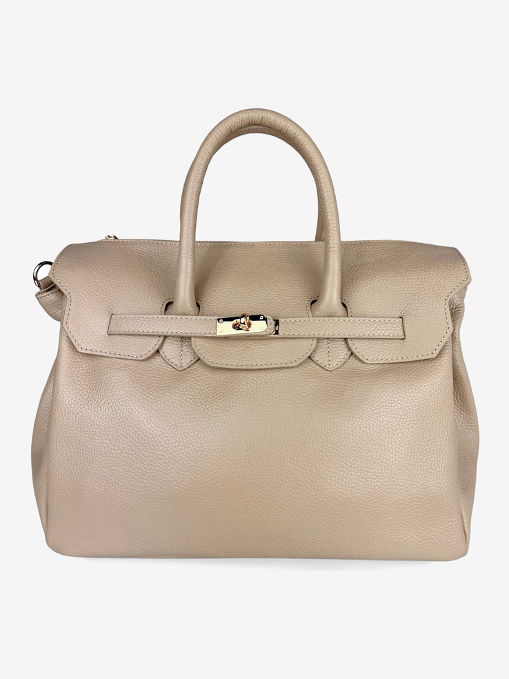 TOREBKA DAMSKA HEGO'S MILANO 1460G MARTELLATO CAPPUCCINO