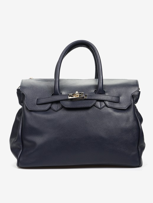 TOREBKA DAMSKA HEGO'S MILANO 1460G MARTELLATO BLU NAVY