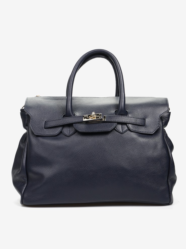 TOREBKA DAMSKA HEGO'S MILANO 1460G MARTELLATO BLU NAVY