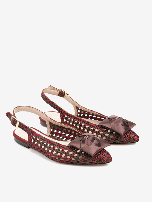 BALERINY HEGO'S MILANO 2067 INTRECCIO MULTI BORDO