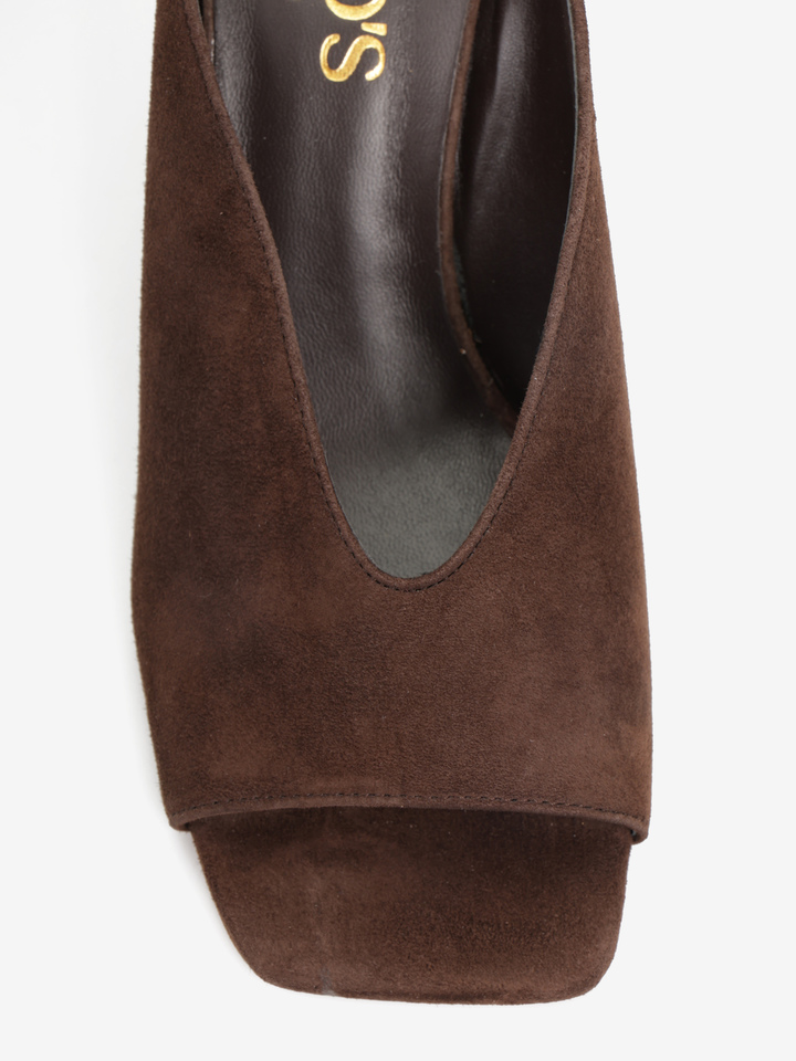 BRĄZOWE KLAPKI HEGO'S MILANO