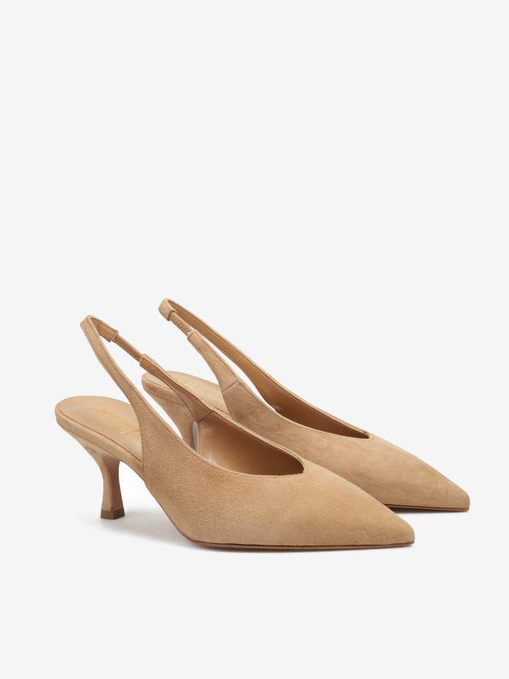 ZAMSZOWE SZPILKI Z ODKRYTĄ PIĘTĄ HEGO'S MILANO