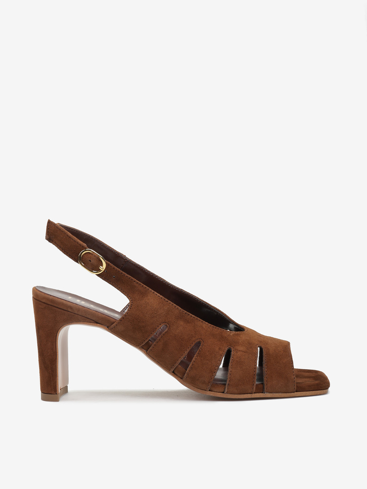 SANDAŁY HEGO'S MILANO S2753 CAMOSCIO CHOCO